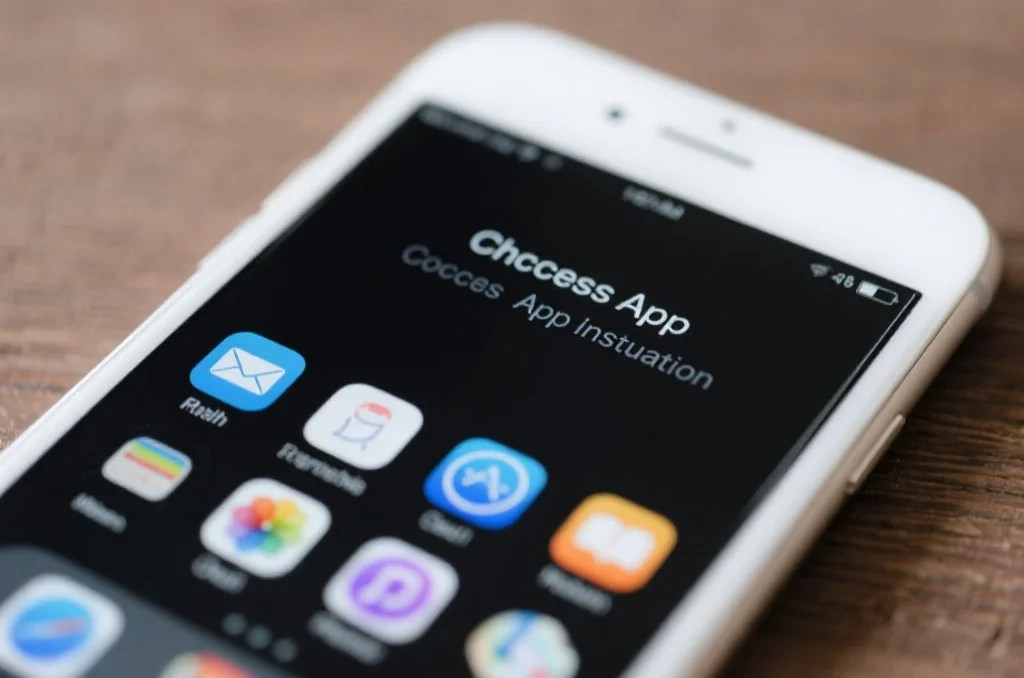 恒行5App成功安装并运行的智能手机界面